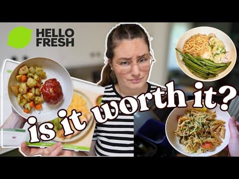 Video thumbnail: An Honest Unsponsored Review of HelloFresh