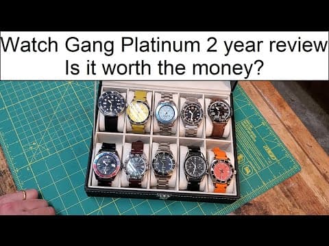 Video thumbnail: Two years of Watch Gang Platinum: Is it worth it?